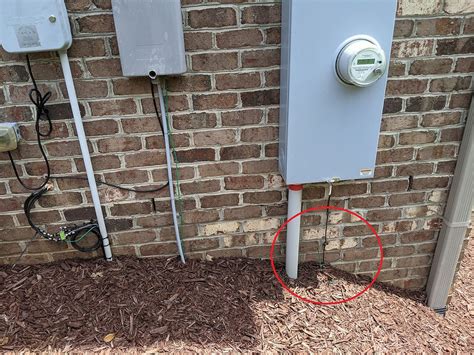 how to ground electric meter